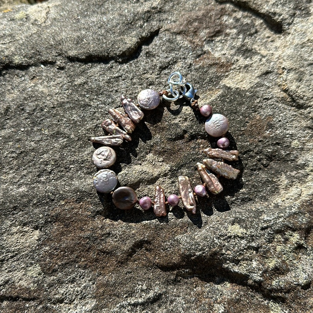 Stick and coin pearl set - Picture 7 of 7
